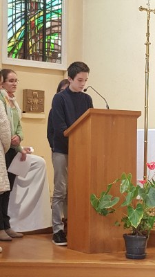 Messe de renrée du lycée 2017