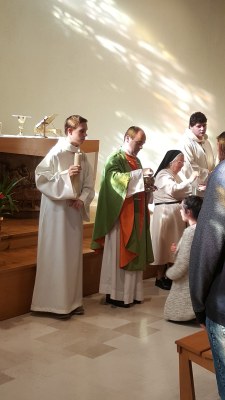 Messe de rentrée du lycée 2017